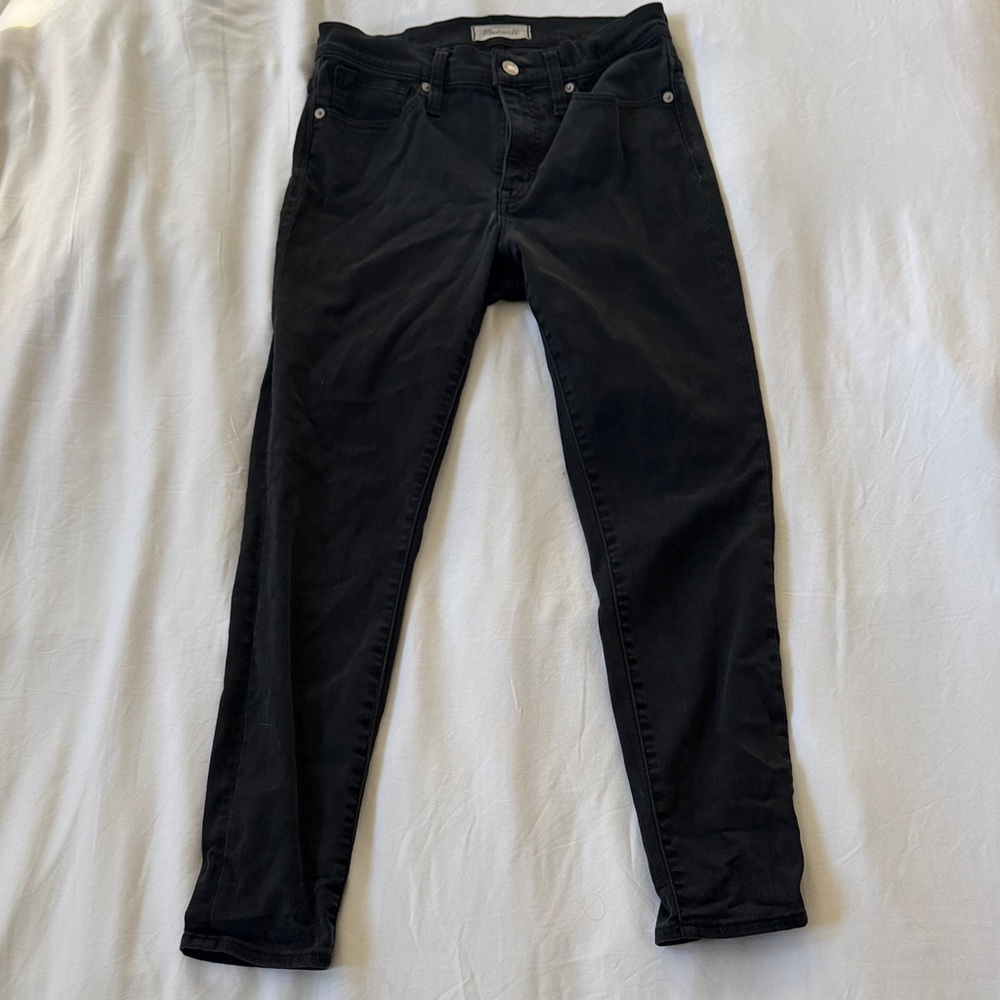 Madewell 9in high rise skinny jeans